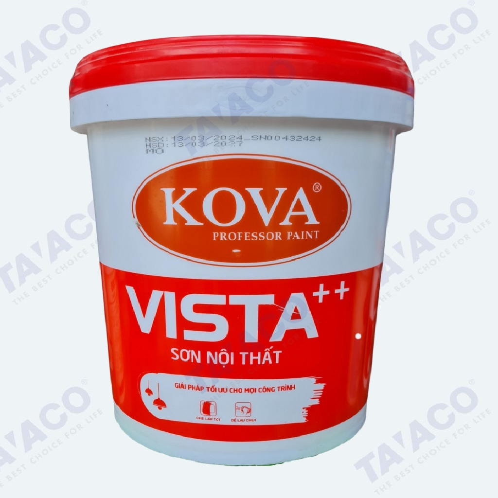 Sơn Kova Vista trong nhà