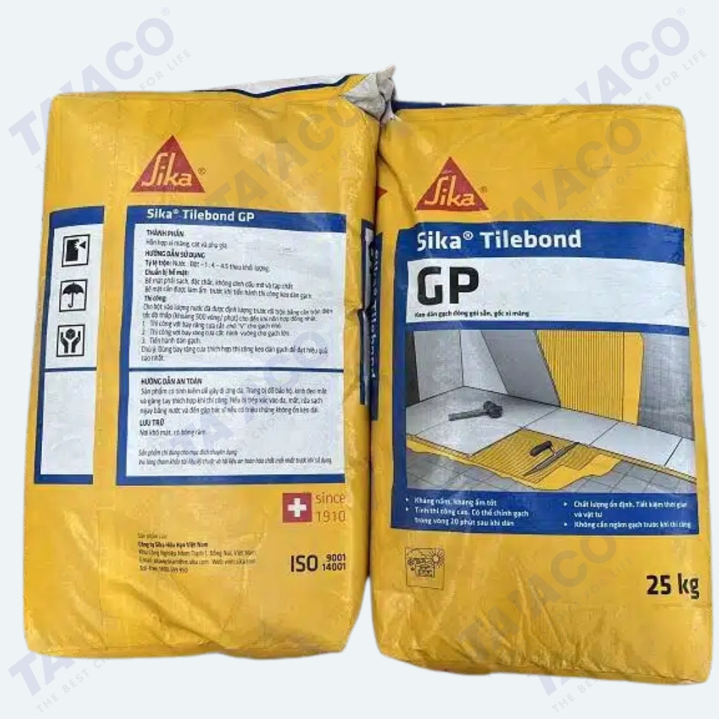Keo dán gạch Sika TileBond GP