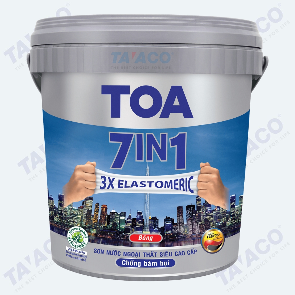 Sơn Toa 7in1 ngoại thất siêu cao cấp