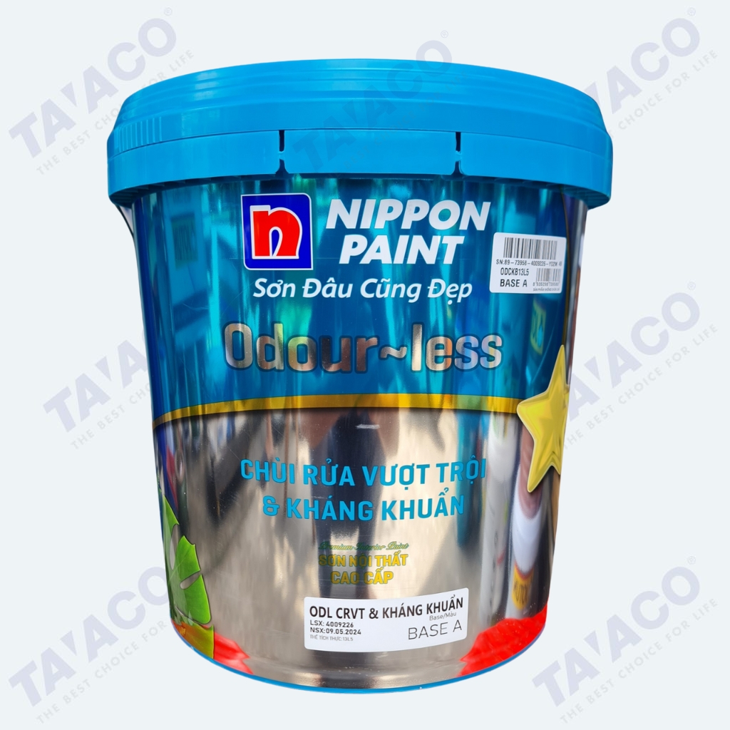 Sơn Nippon Odour Less Kháng Khuẩn